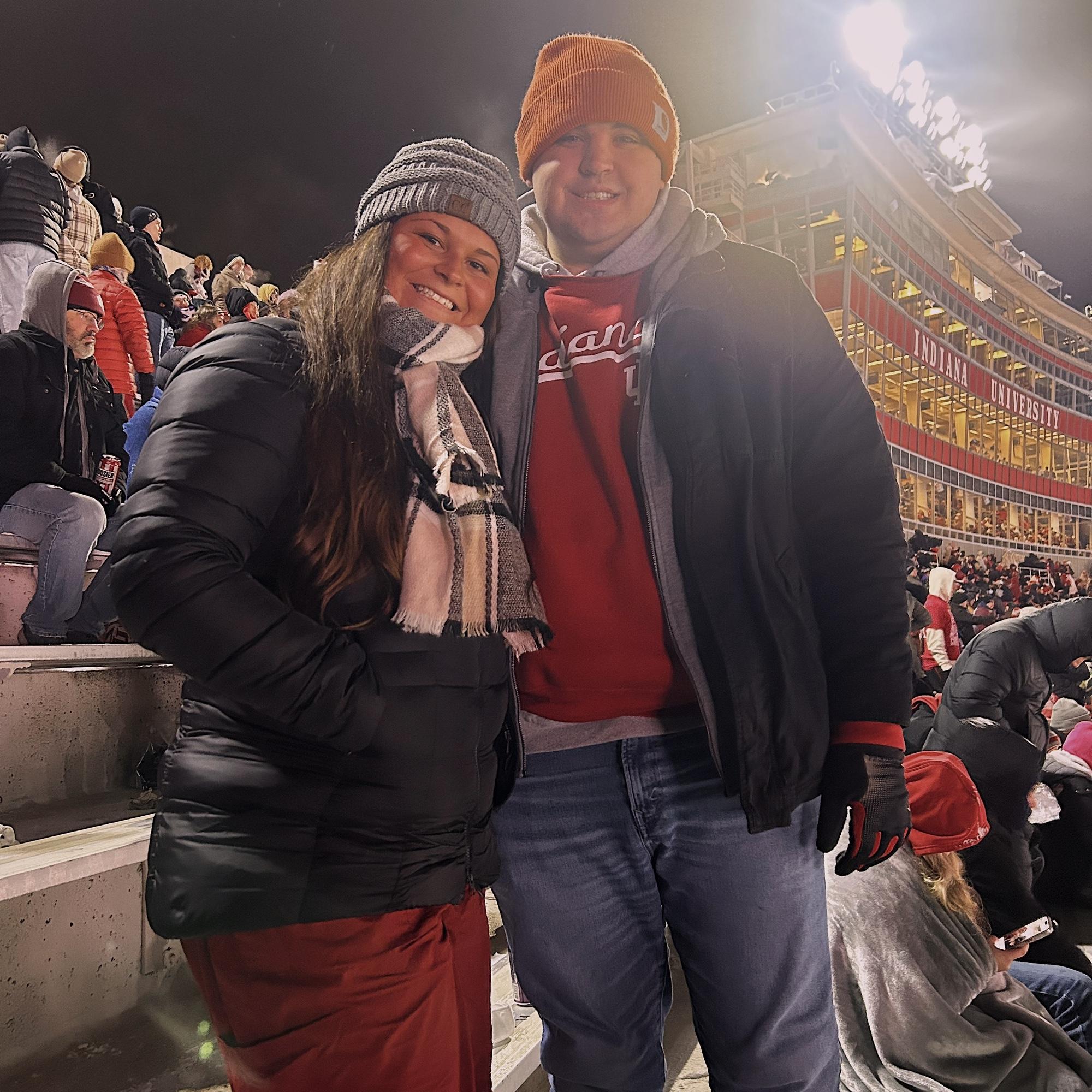 The IU/Purdue game in 2024.