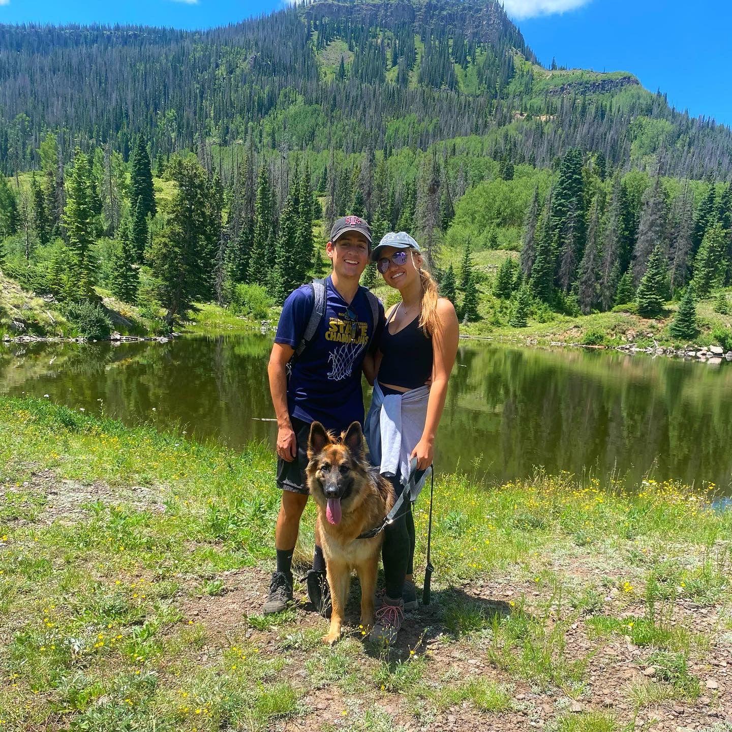 One of our favorite things to do is hike!