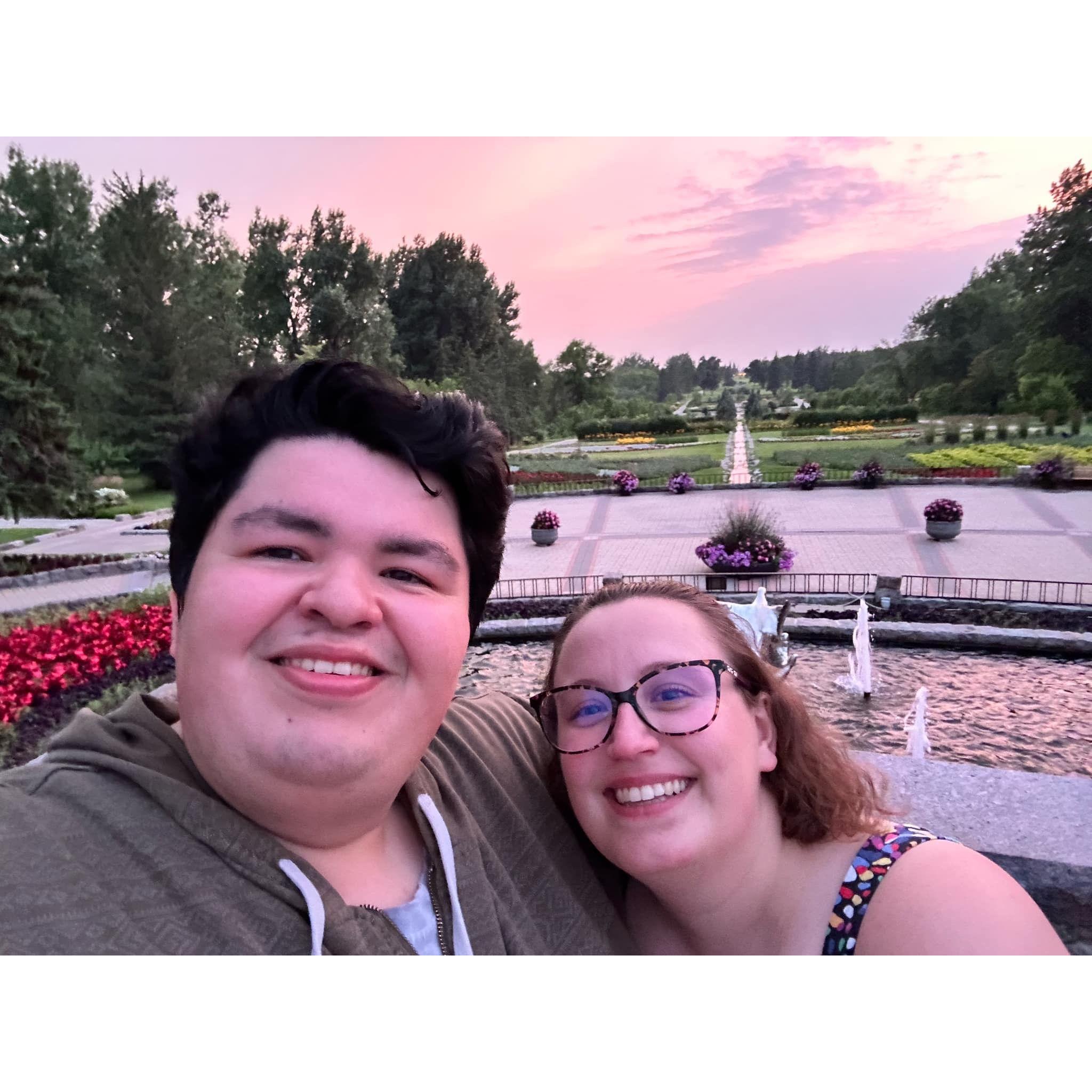 Right after the proposal!