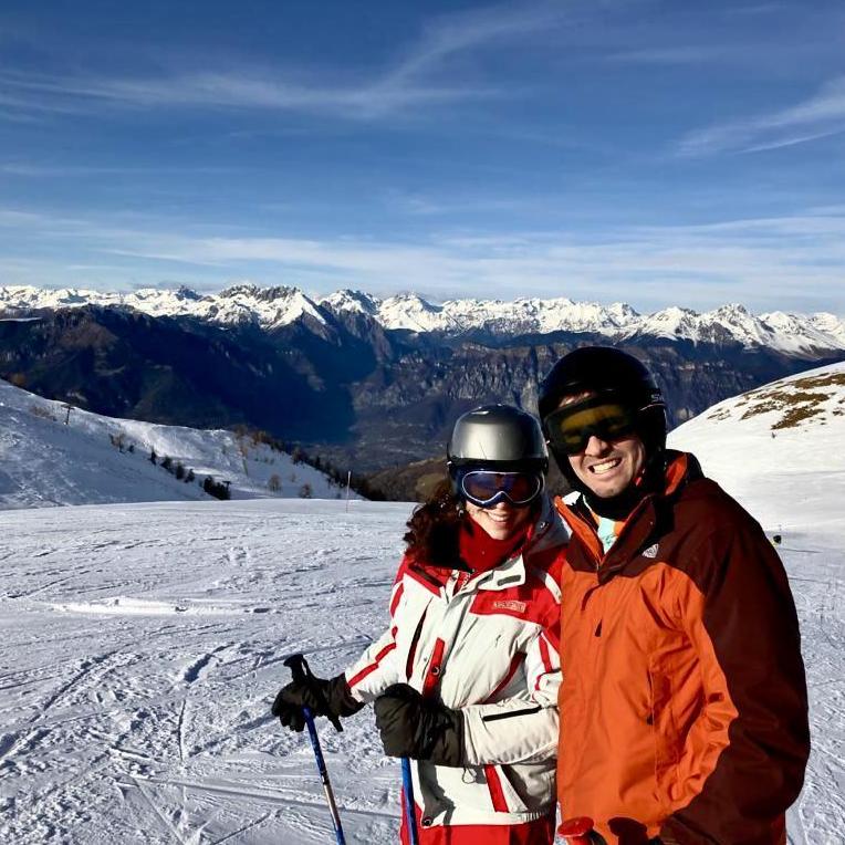 January 2020: Skiing on the pre-alps (Italy)
