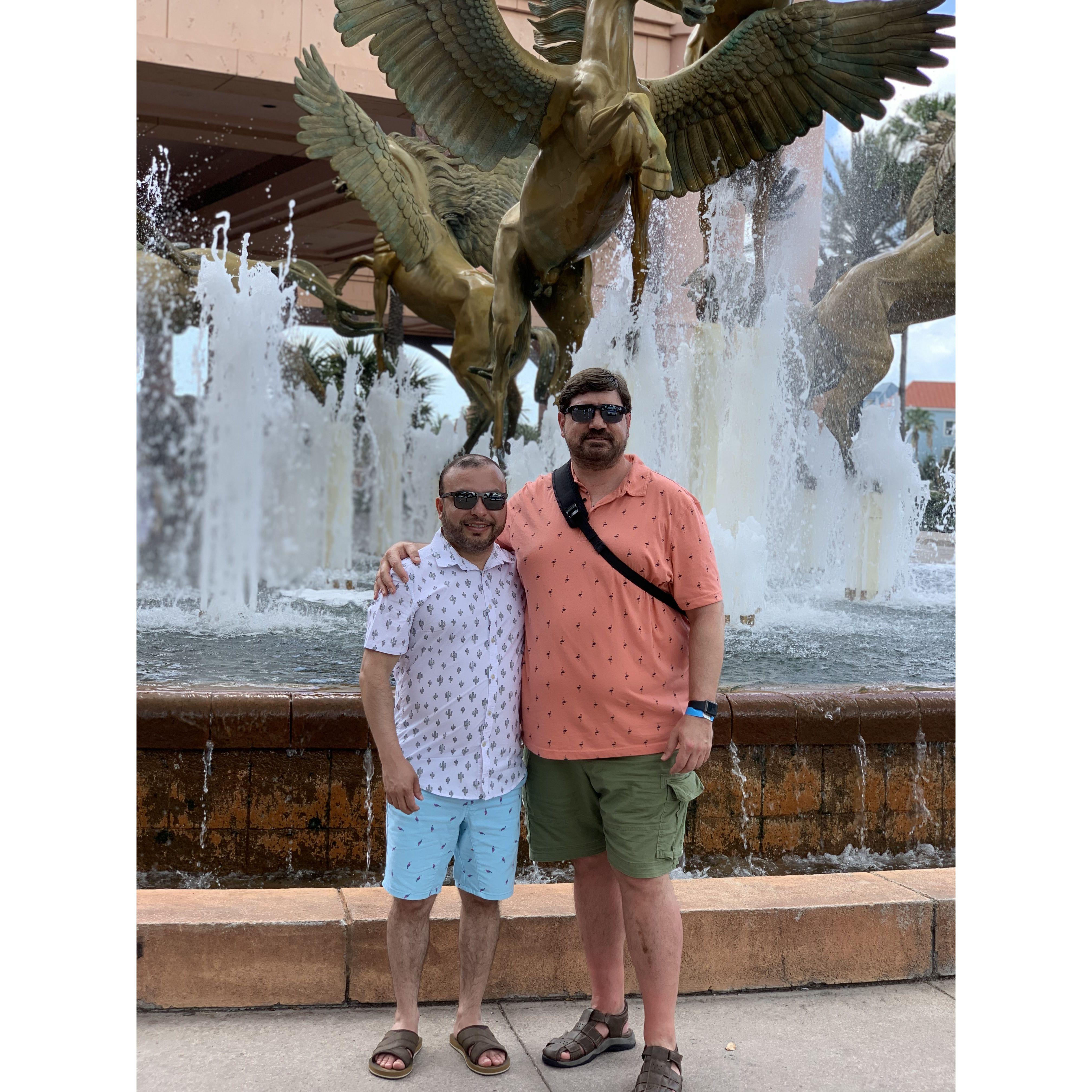Our first cruise, a trip to the Bahamas.  Atlantis Paradise Island. 2019