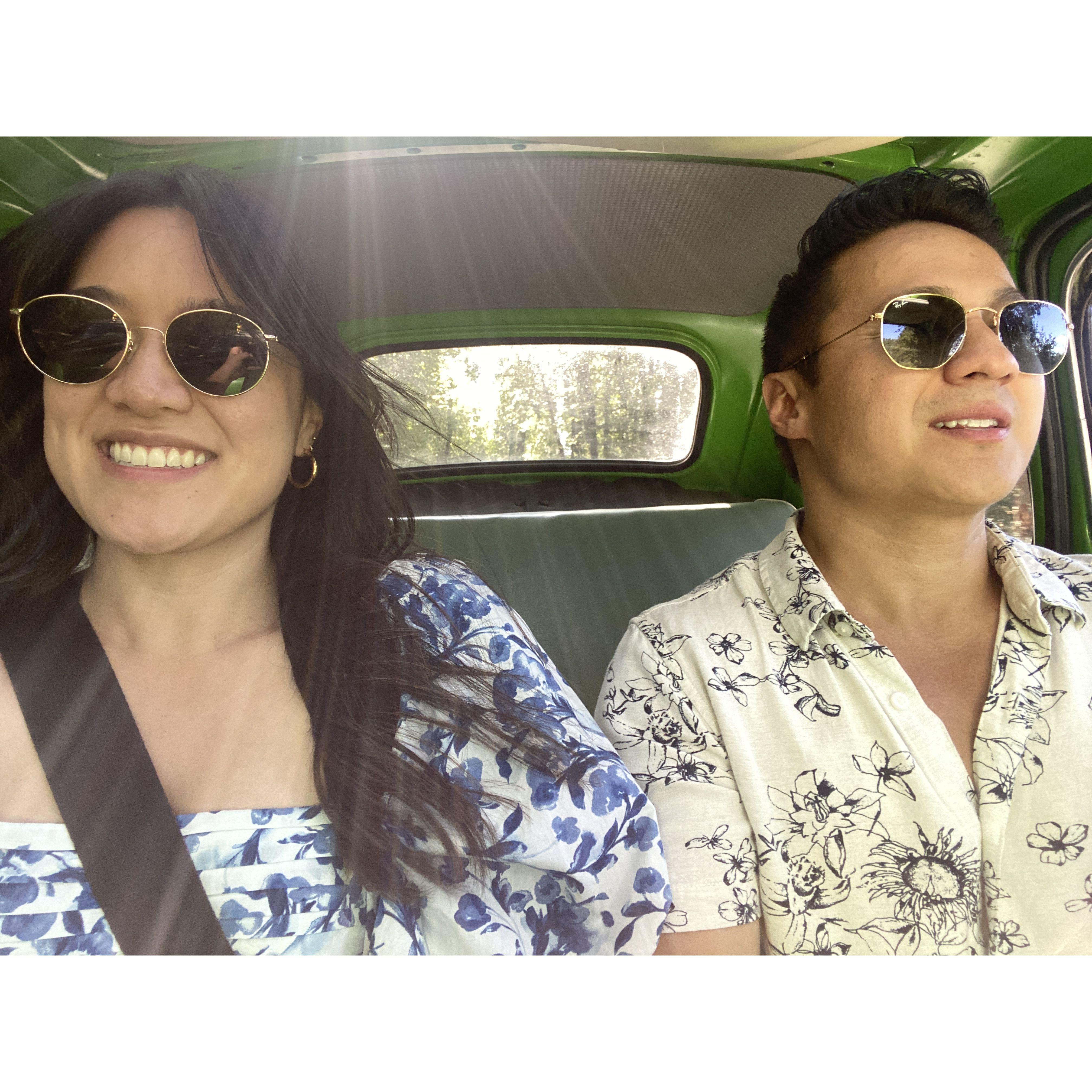 Driving around in Italy