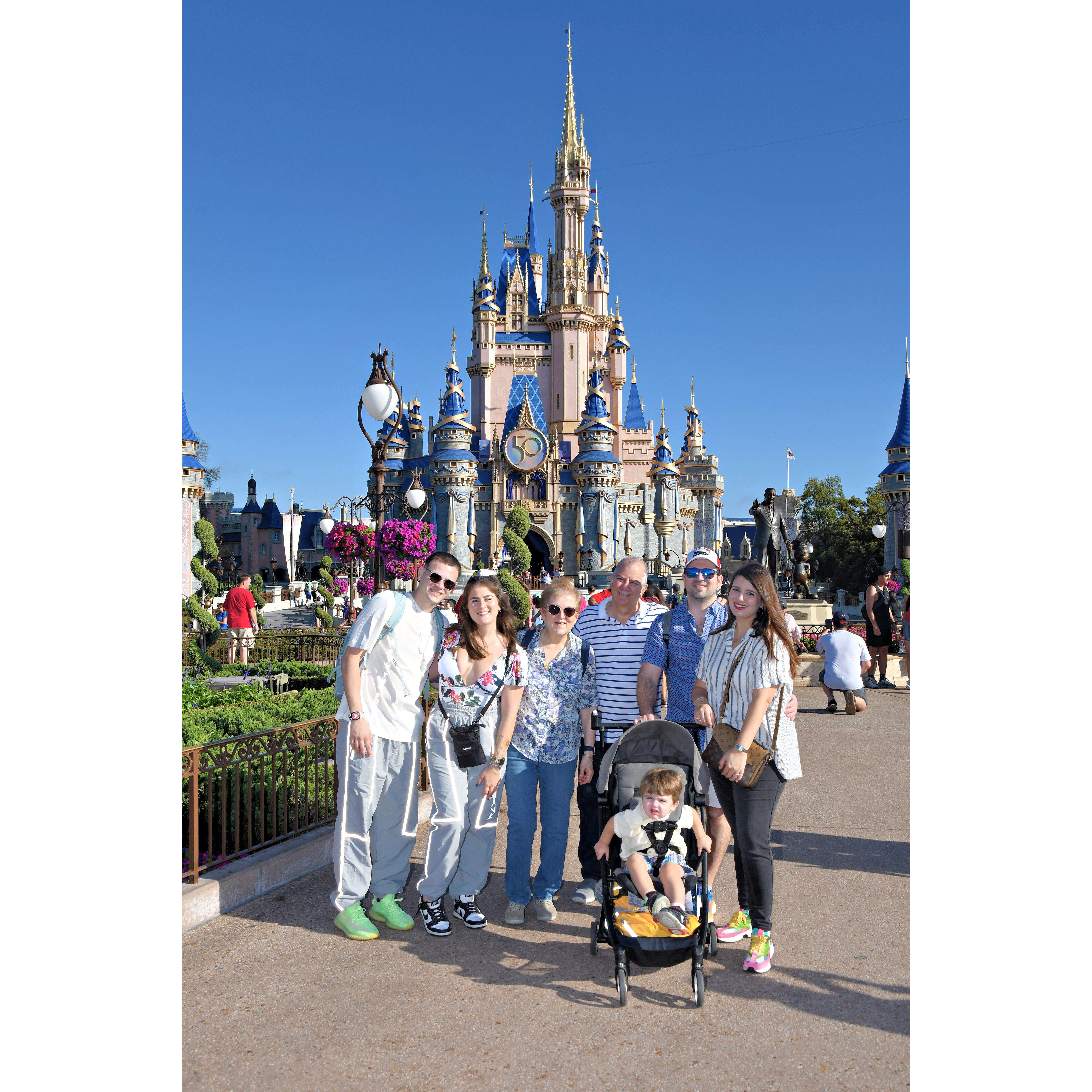 En familia por Magic Kingdom