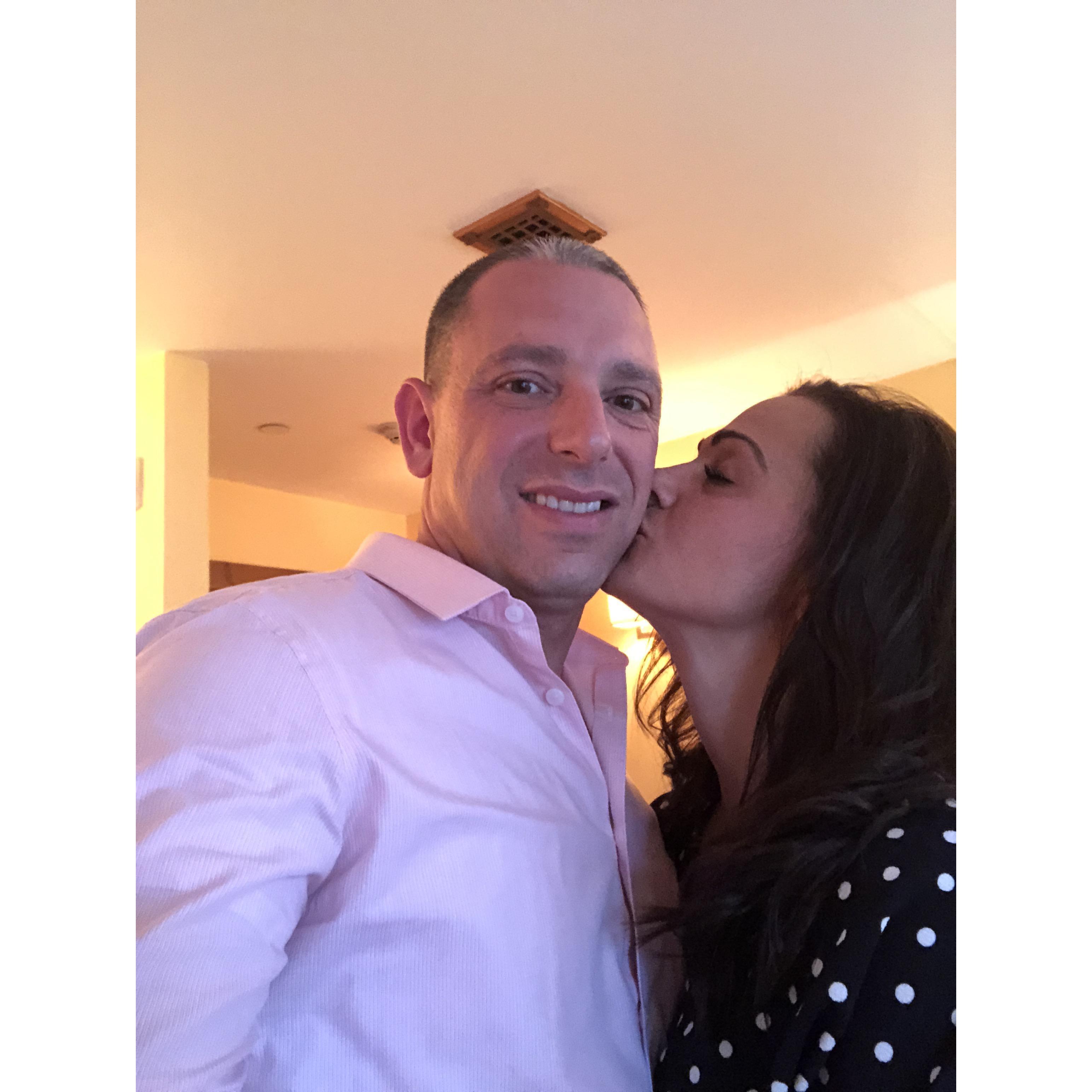 From our first weekend away together...