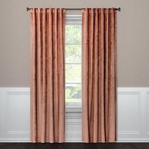 Curtain Panel Velvet Blush 84" - Project 62™
