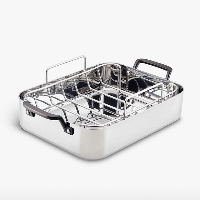 KitchenAid ® 18.5" Stainless Steel Roasting Pan with Rack