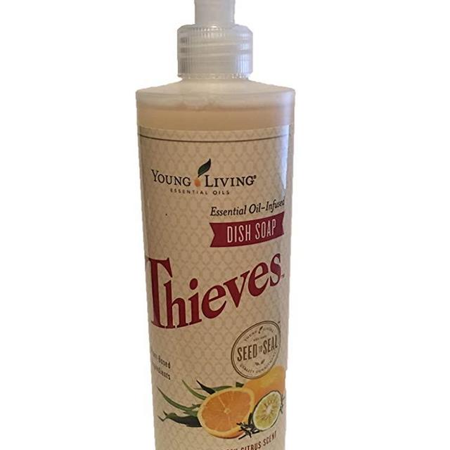 Thieves Oil Infused Dish Soap 12fl.oz Bottle by Young Living Essential Oils