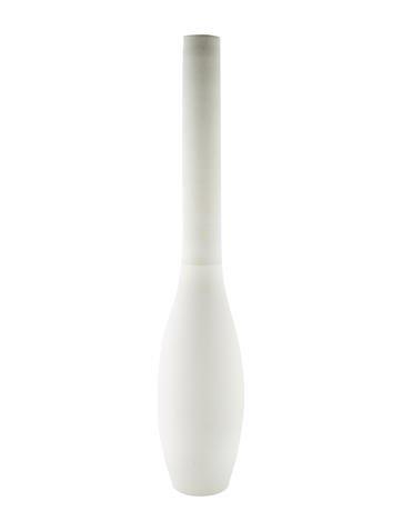 White Earthenware Vase