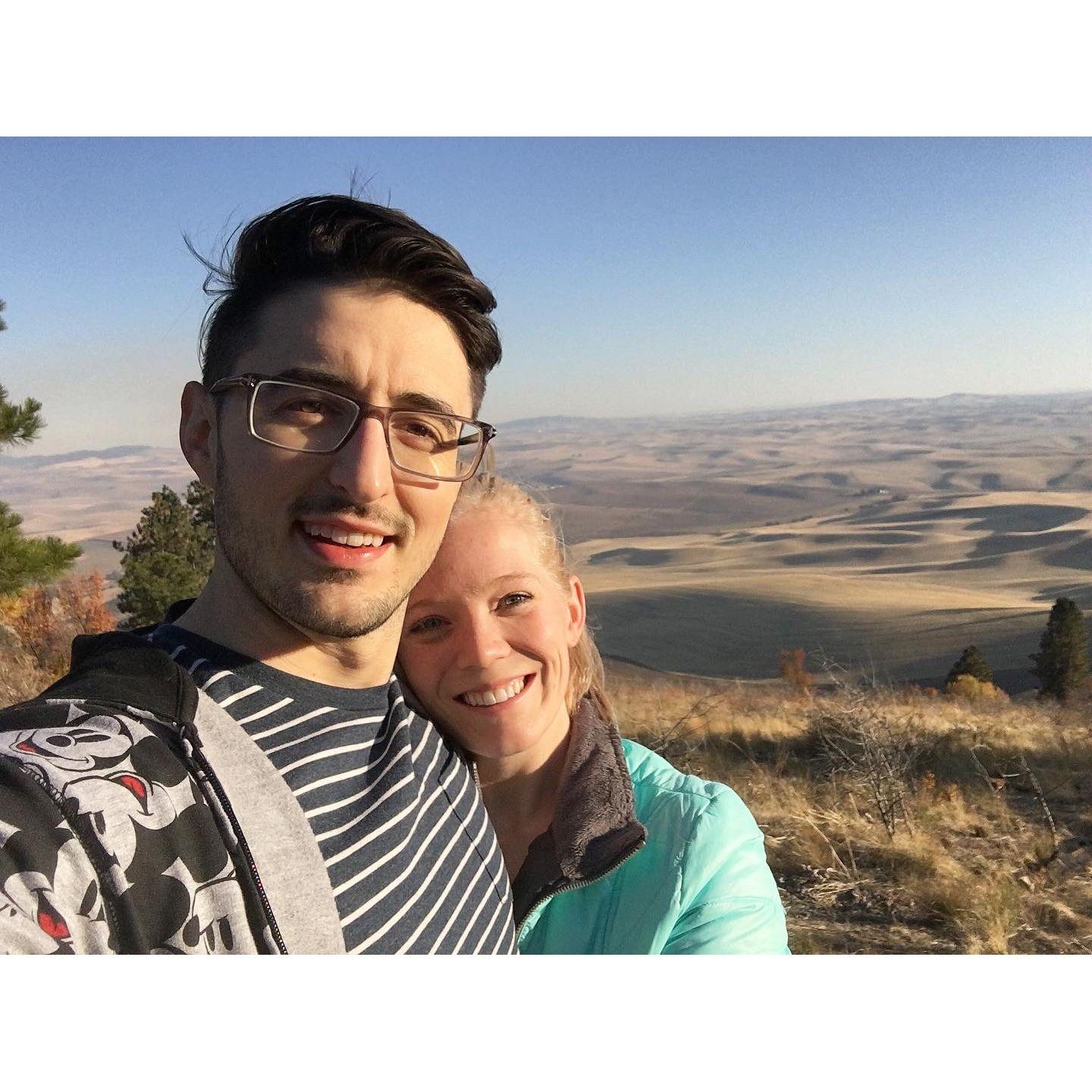 Visit during vet school in Pullman