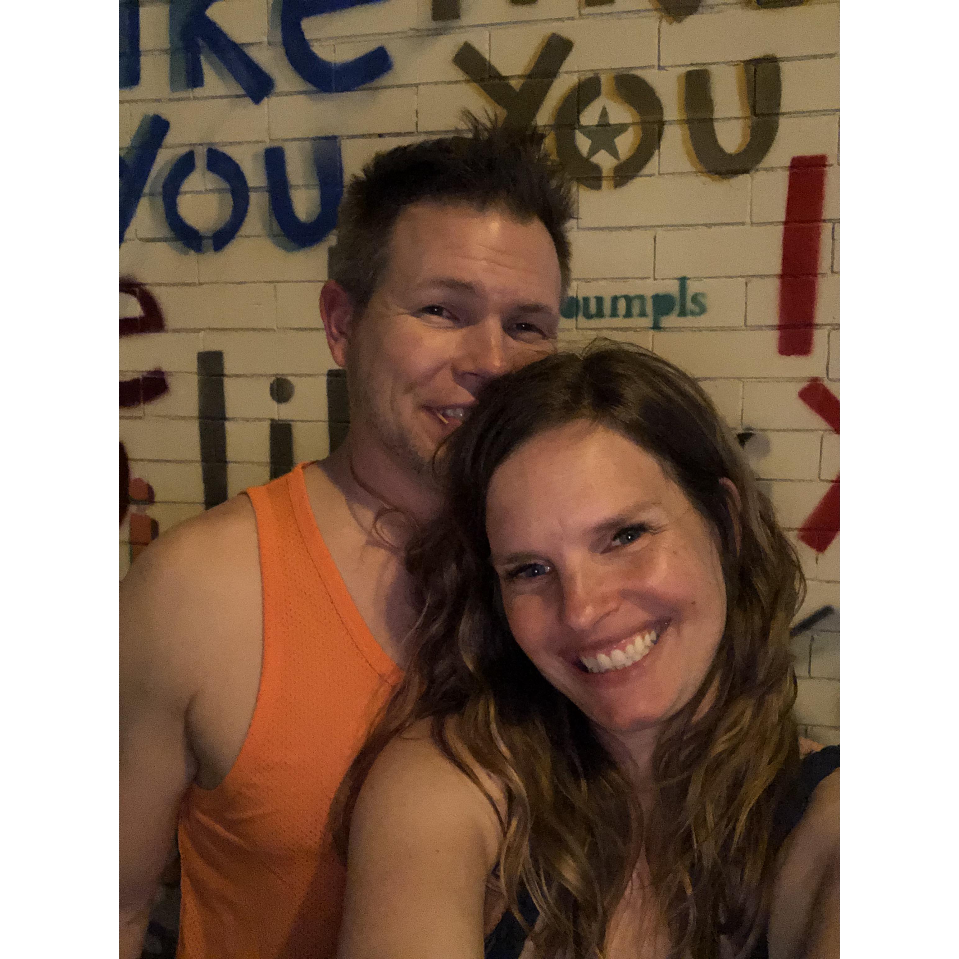 The end of the night on PRIDE weekend 2019!
