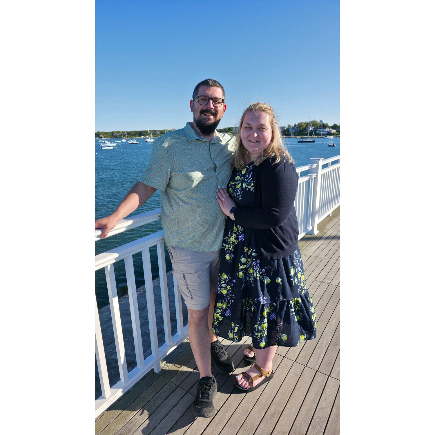 We got lucky with the weather on Memorial Day Weekend- a little trip right after he proposed!