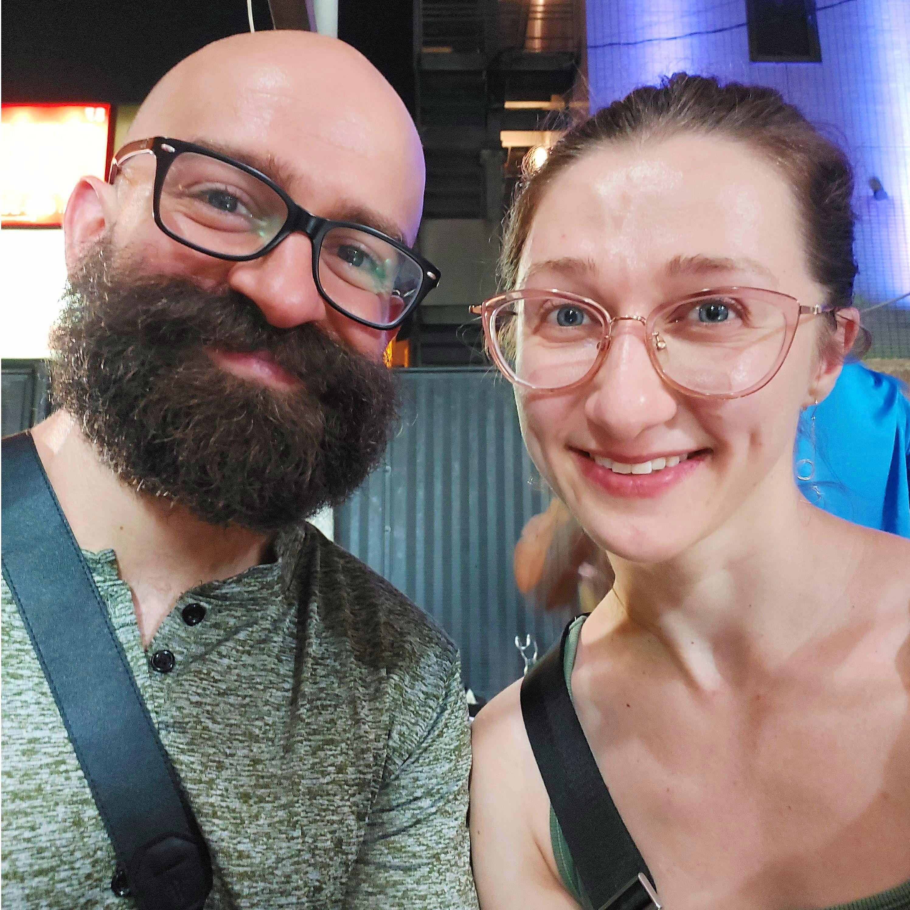 During our time in Japan and Abbie's first gyoza - a life-changing experience!