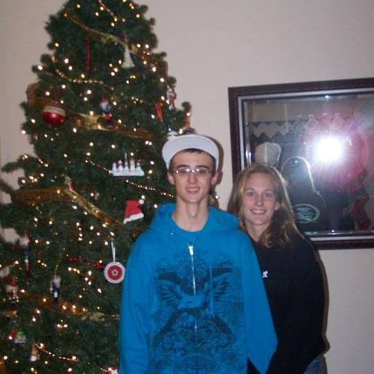 Our first Christmas together all the way back in 2010 when we dated in high school.