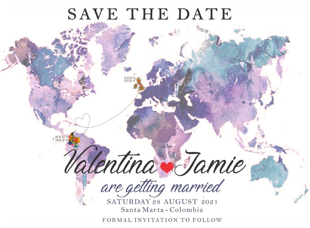 The Wedding Website of Valentina Giraldo and Jamie Mist