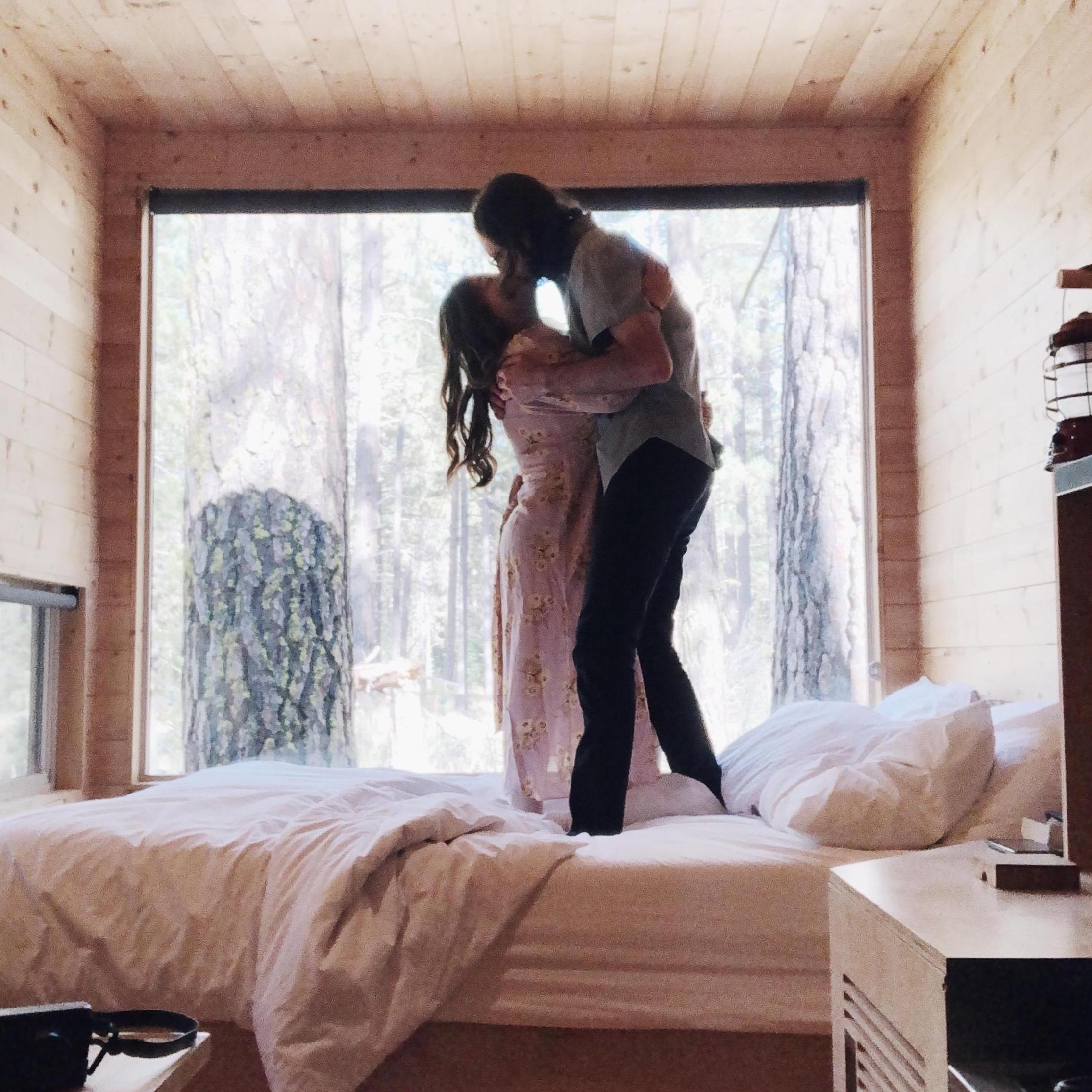 Our first getaway.