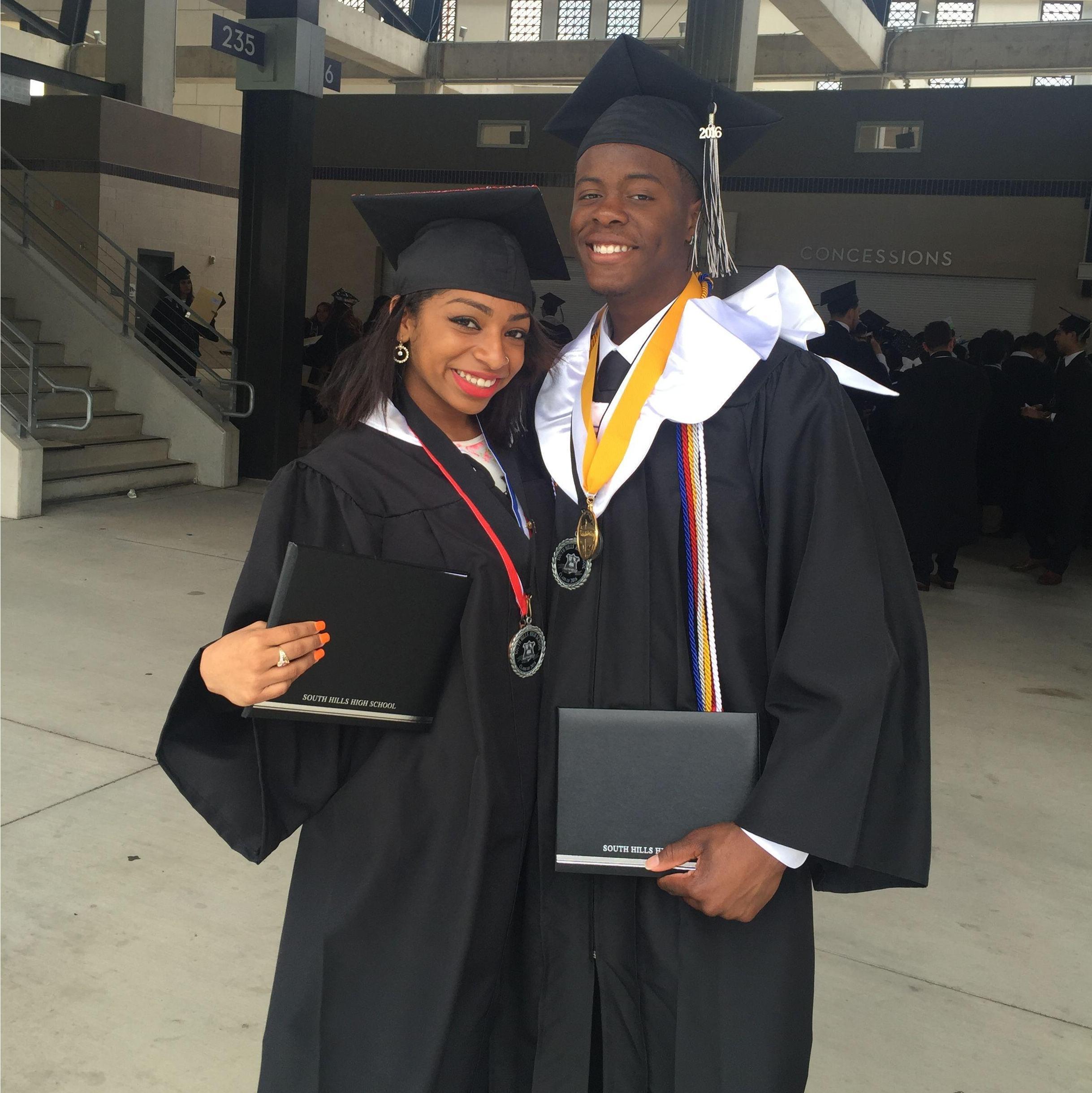 Graduated High School in 2016