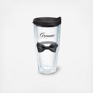 Groom Tumbler with Travel Lid