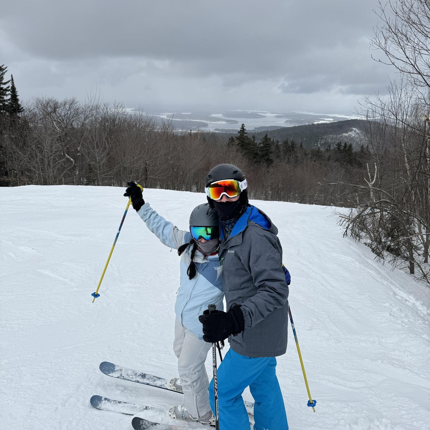 Skiing!