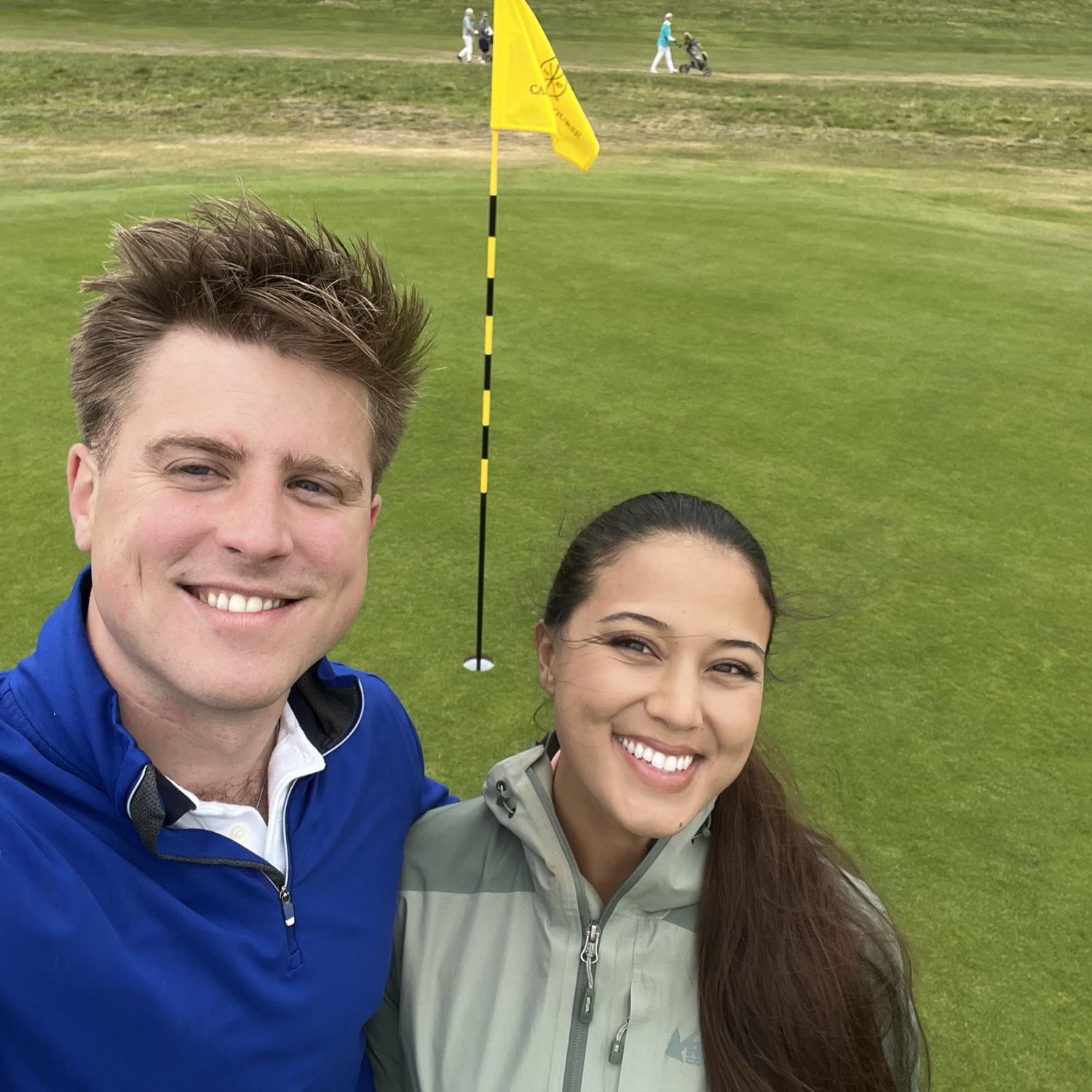 Golfing in Scotland!