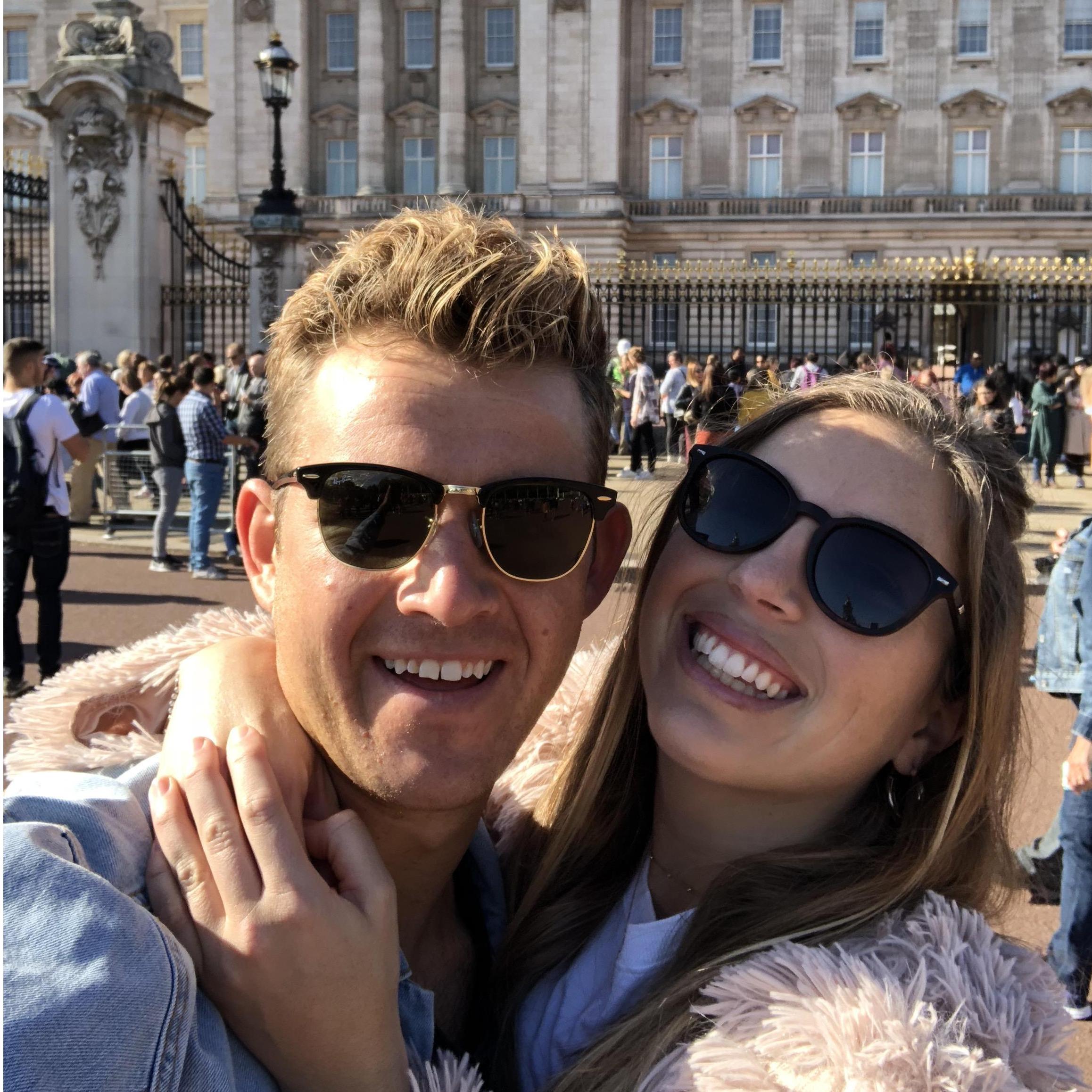 Celebrating Tyler's OOW in London, 2018