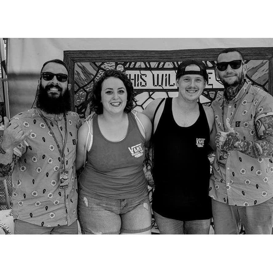 Meeting one of our favorite bands...it was such an amazing moment for us!
