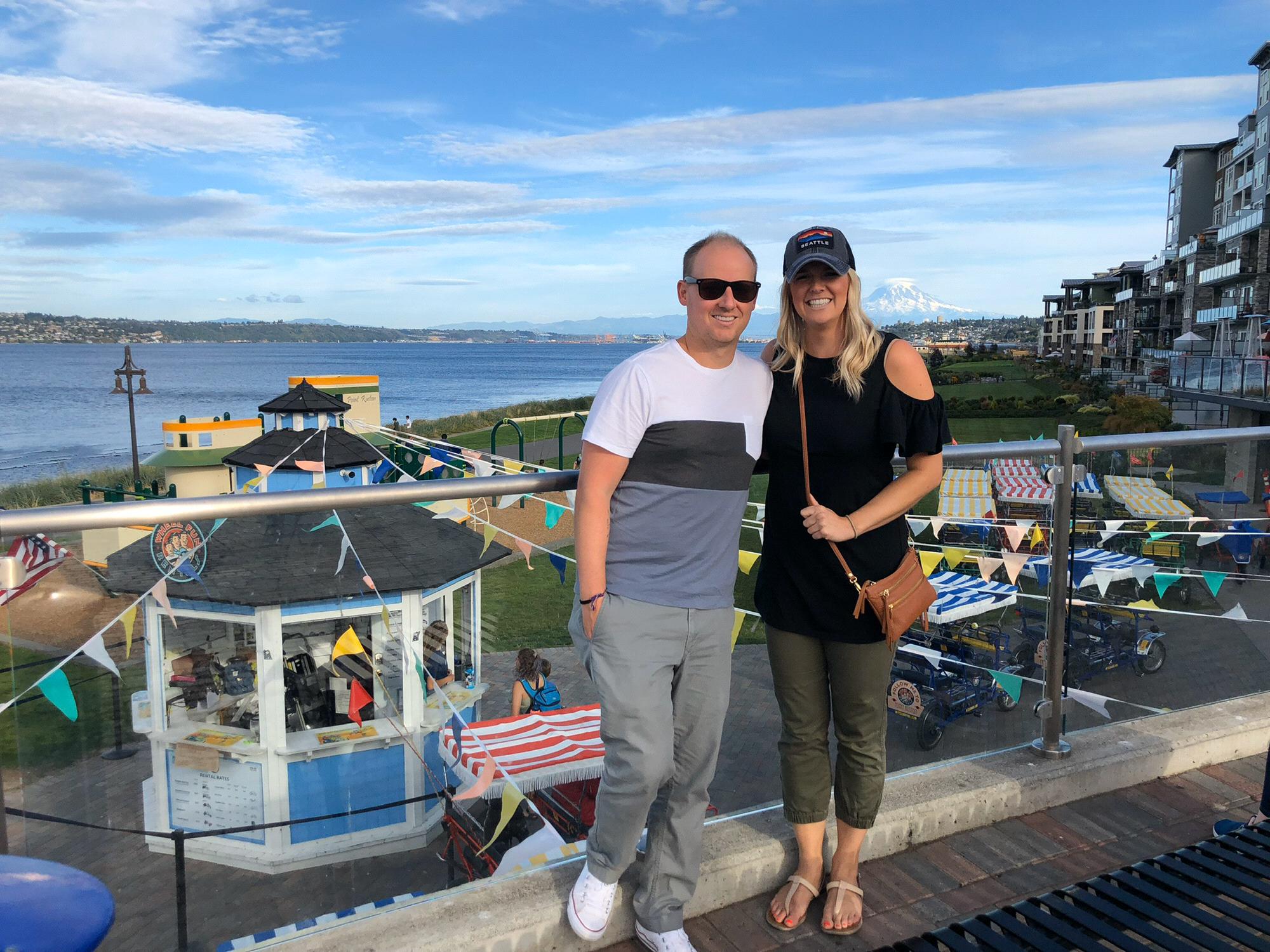 Visiting Tyler's family in WA
