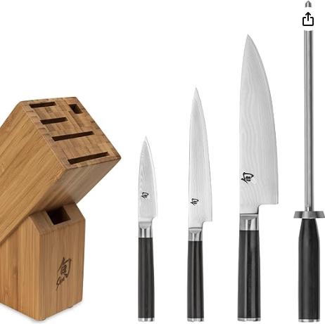 Shun Classic 5 Piece Knife Set