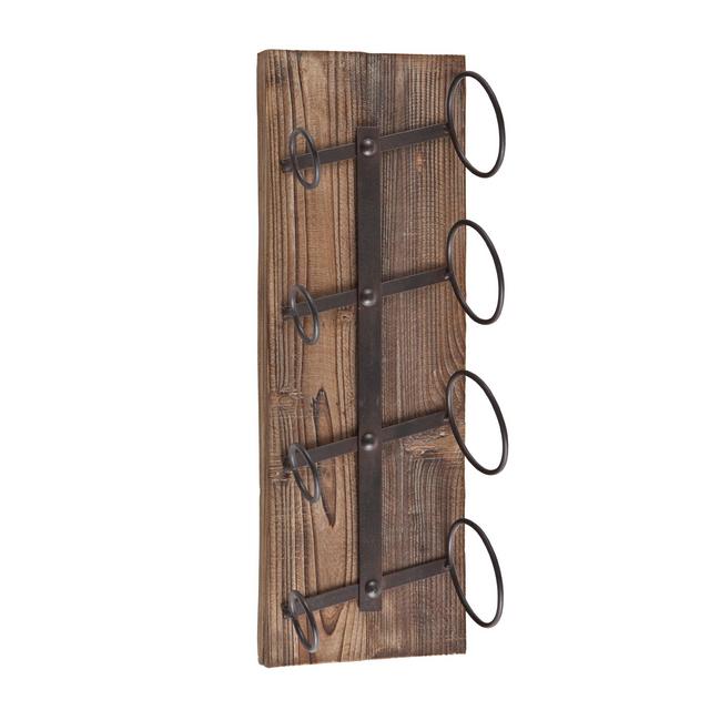 SEI Saticoy Wall Mount Wine Storage Rack