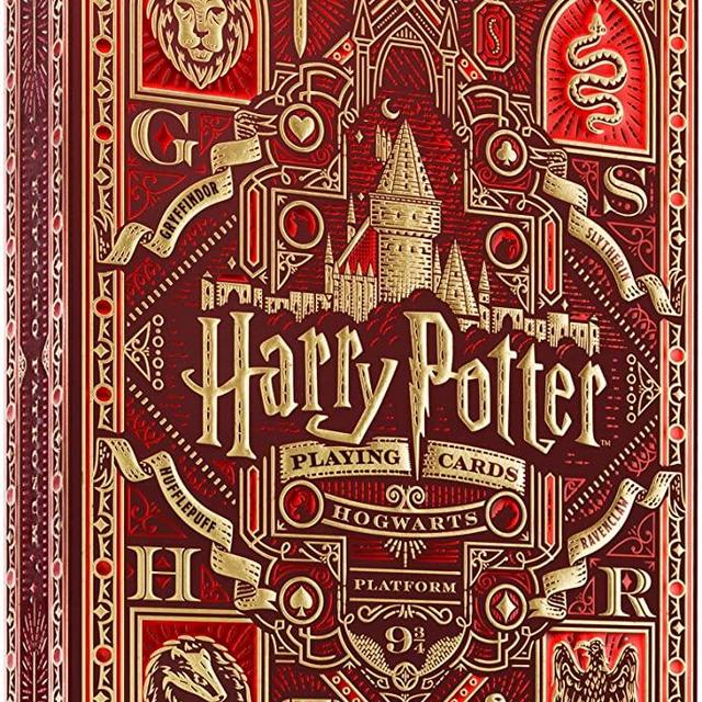 theory11 Harry Potter Playing Cards - Red (Gryffindor)