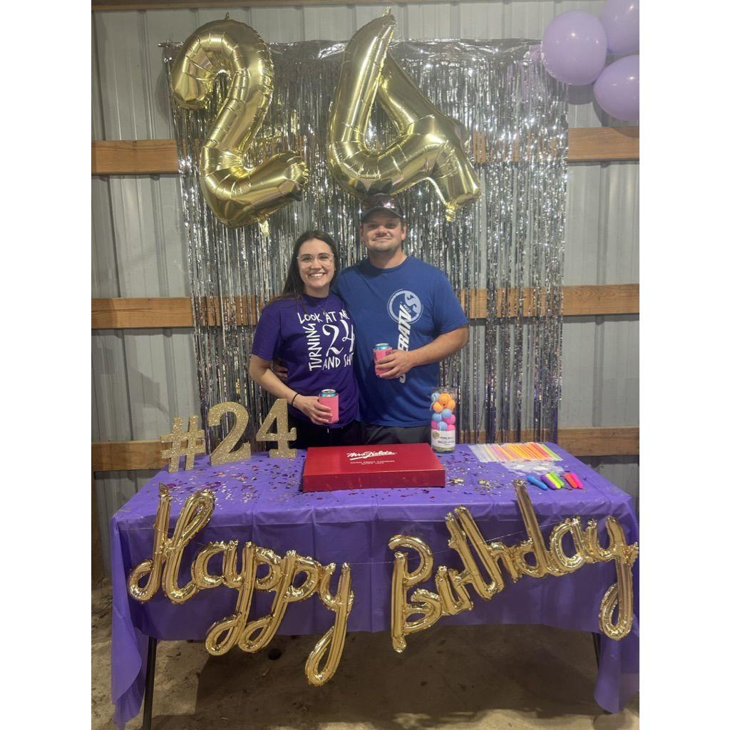 Celebrated mine and Hanna's birthday.