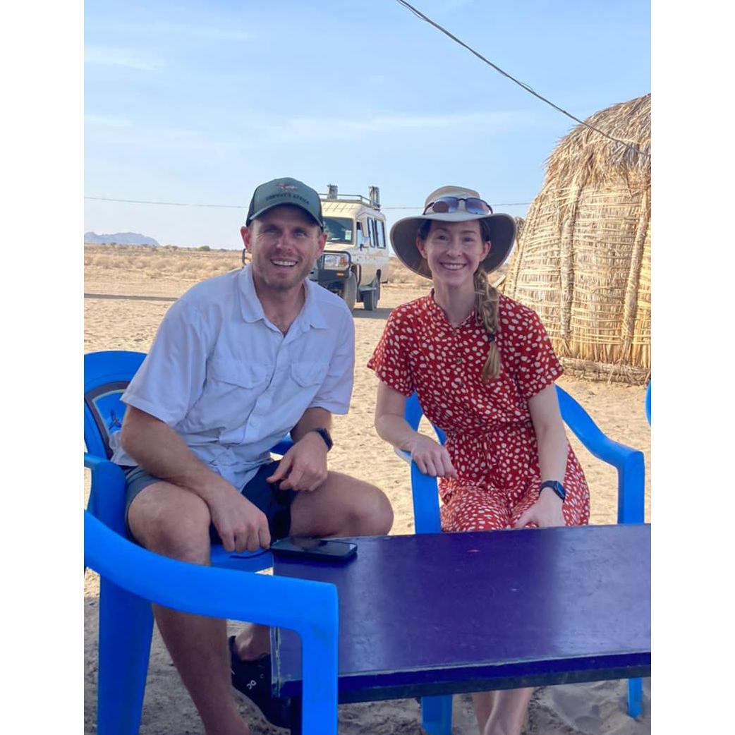 In Turkana, Kenya for Raelyn's work