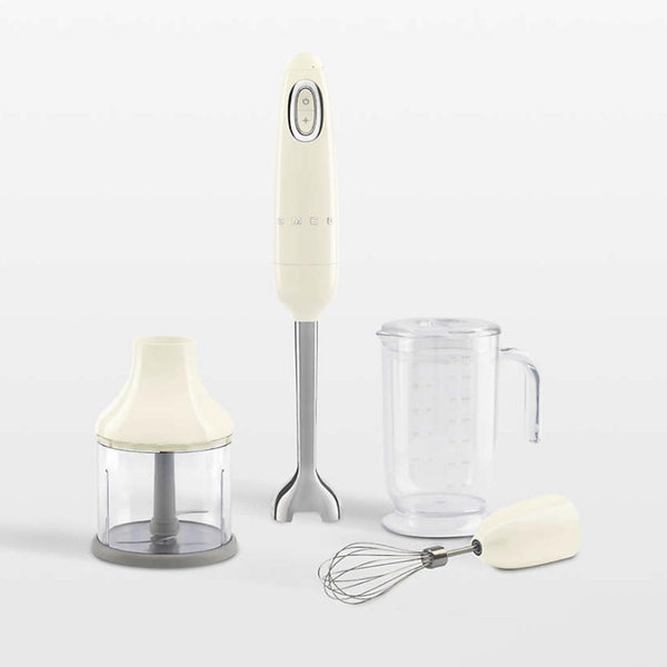 SMEG Cream Hand Blender with Accessories