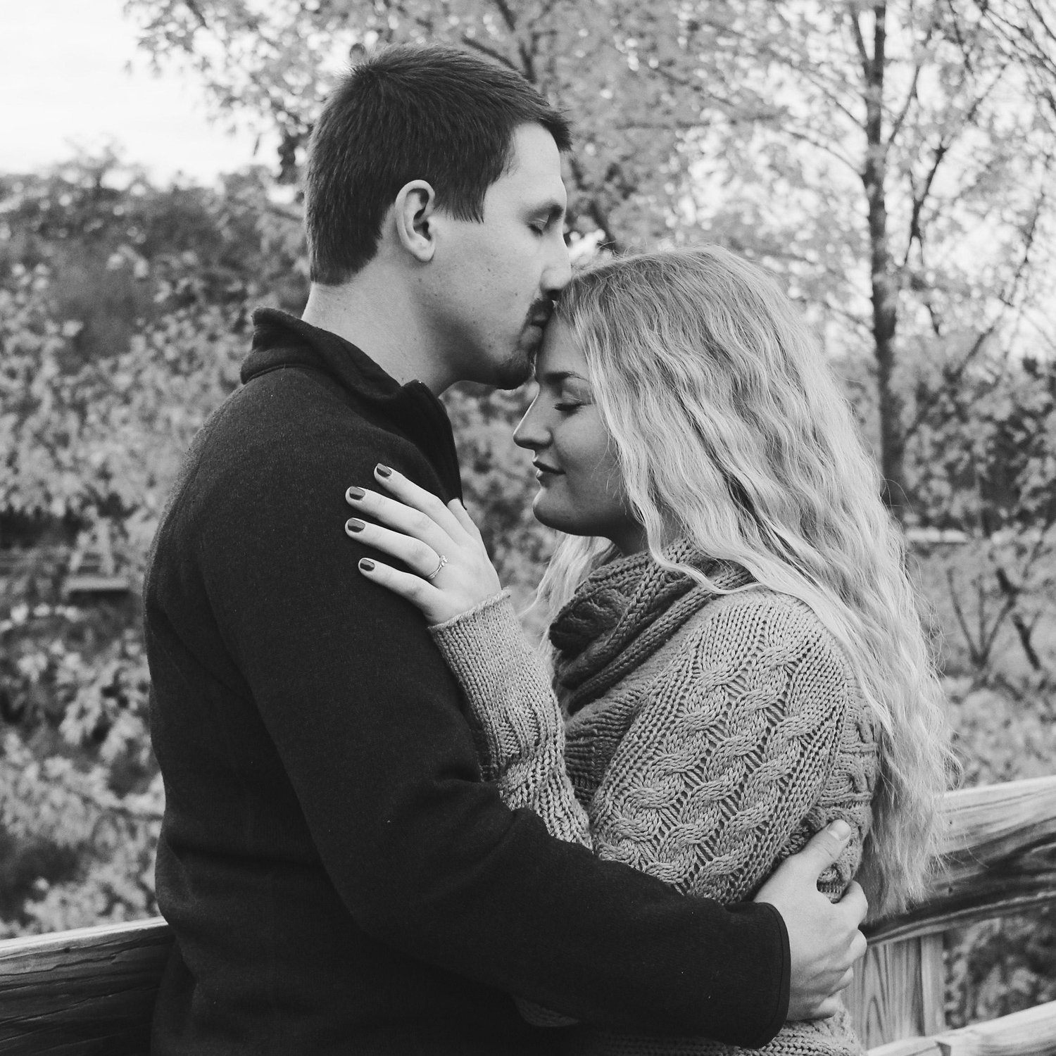Thank you to my mom who took our beautiful engagement photos!