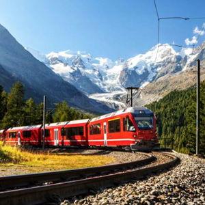 Train from Zurich to Lucerne