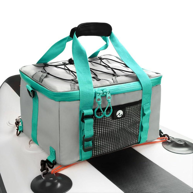 MoiShow Paddle Board Cooler, Paddleboard Cooler Deck Bag with Detachable Bottle Opener, Paddle Board Accessories, Sup Cooler Bag for Beach, Camping, Kayaking, Travel