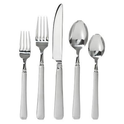 Sydney Sand Flatware Set 45-pc. With Caddy Stainless Steel - Threshold™