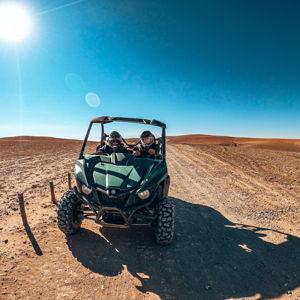 ATV in Moroccan Desert