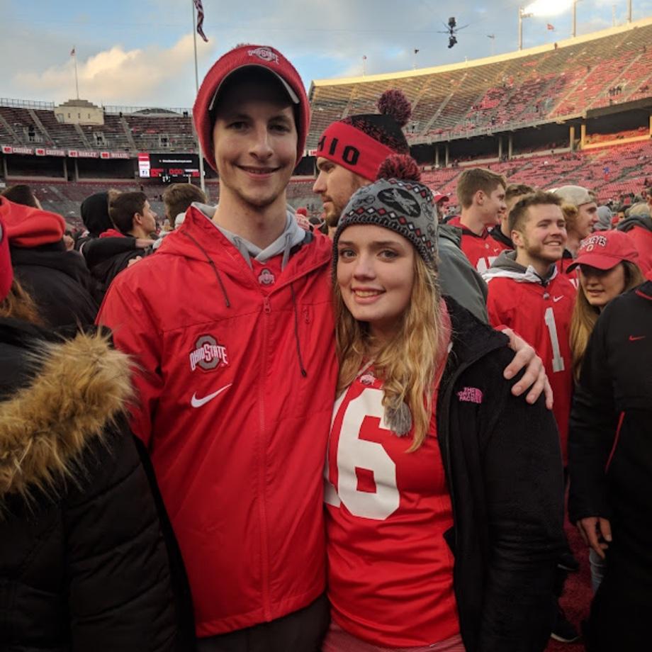 Stor❌ing the field of the Shoe when OSU beat That Team Up North!
