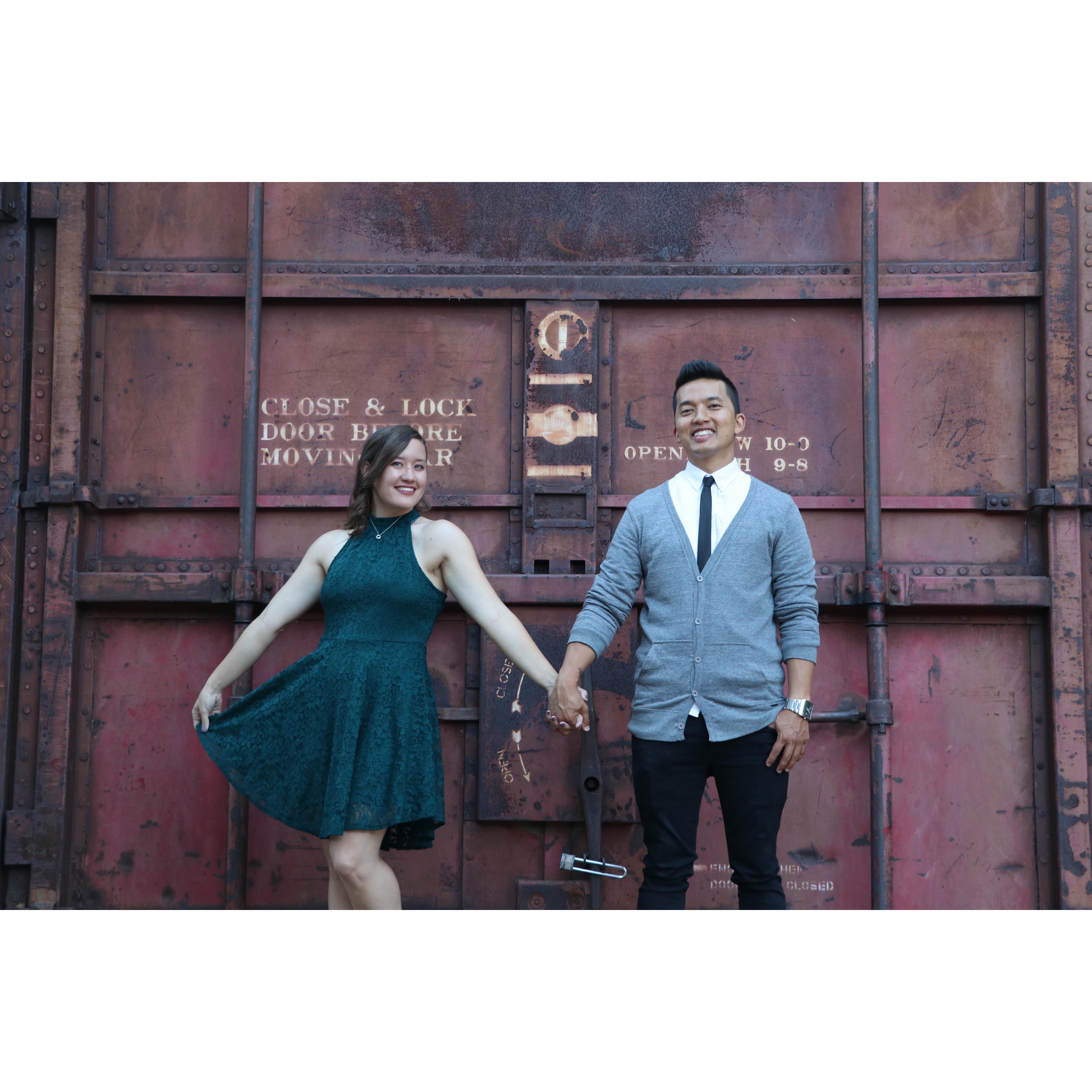 I've always wanted to take pictures in this exact spot,  I'm so glad I got to take them with you!