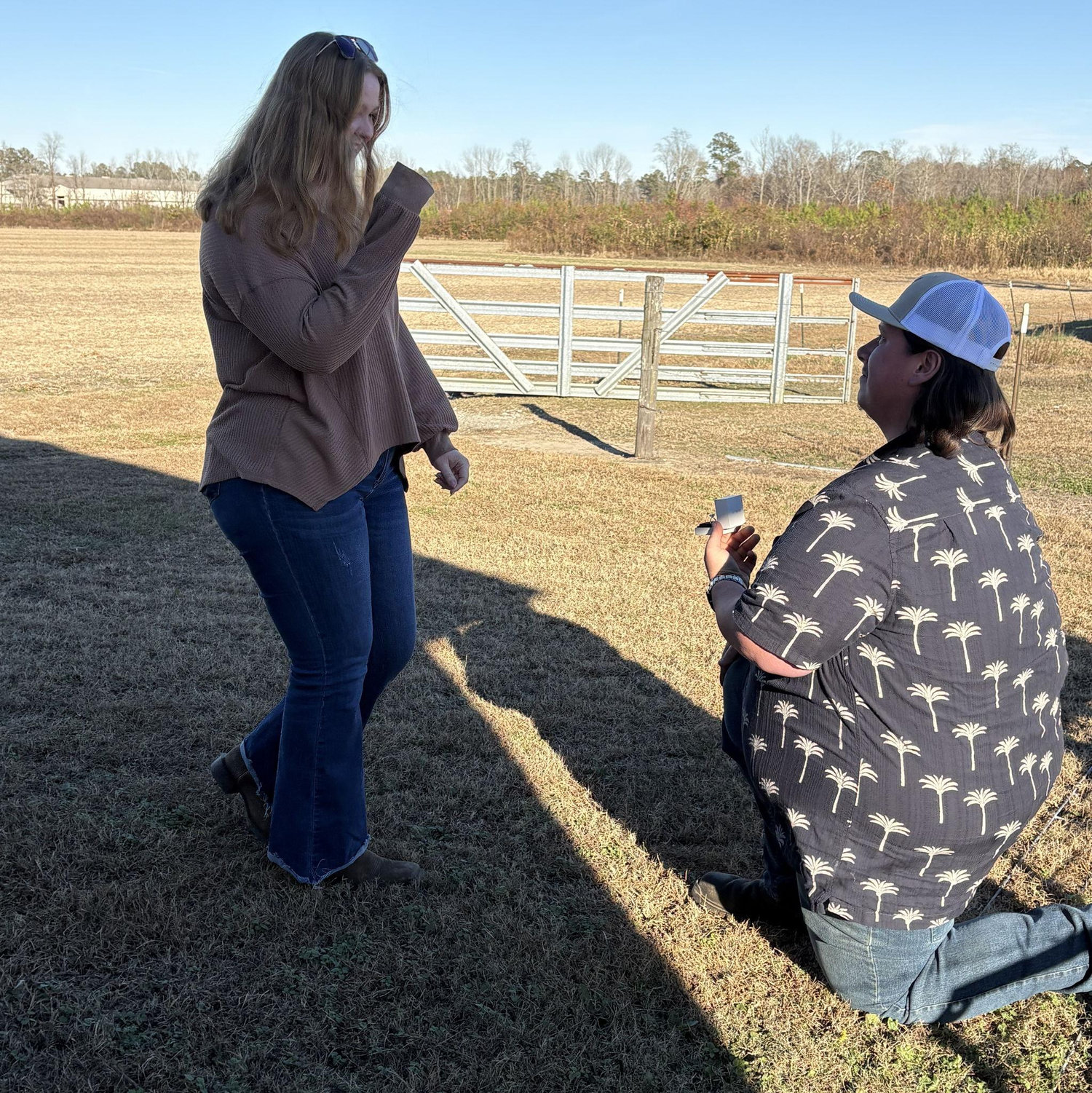 His proposal!