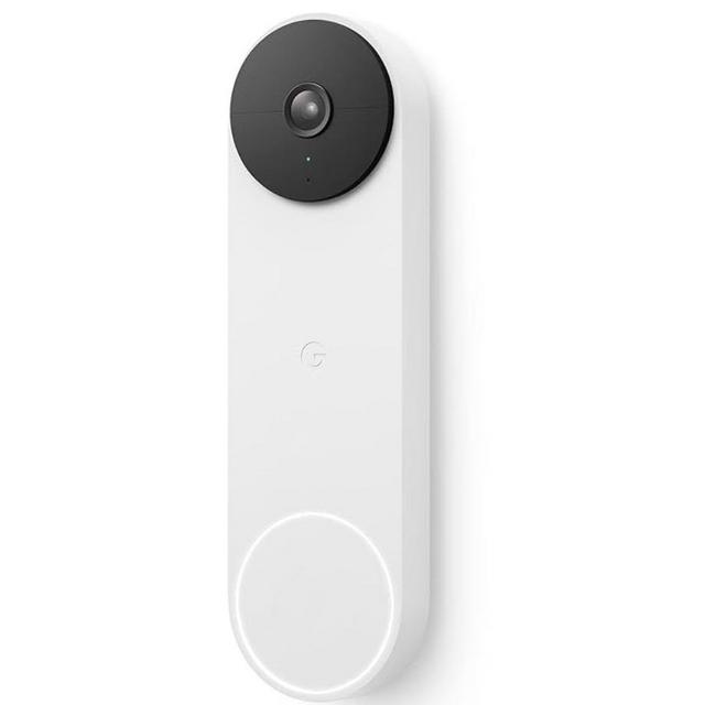 Google Nest Wi-Fi Video Doorbell Battery Operated Snow GA01318-US - Best Buy