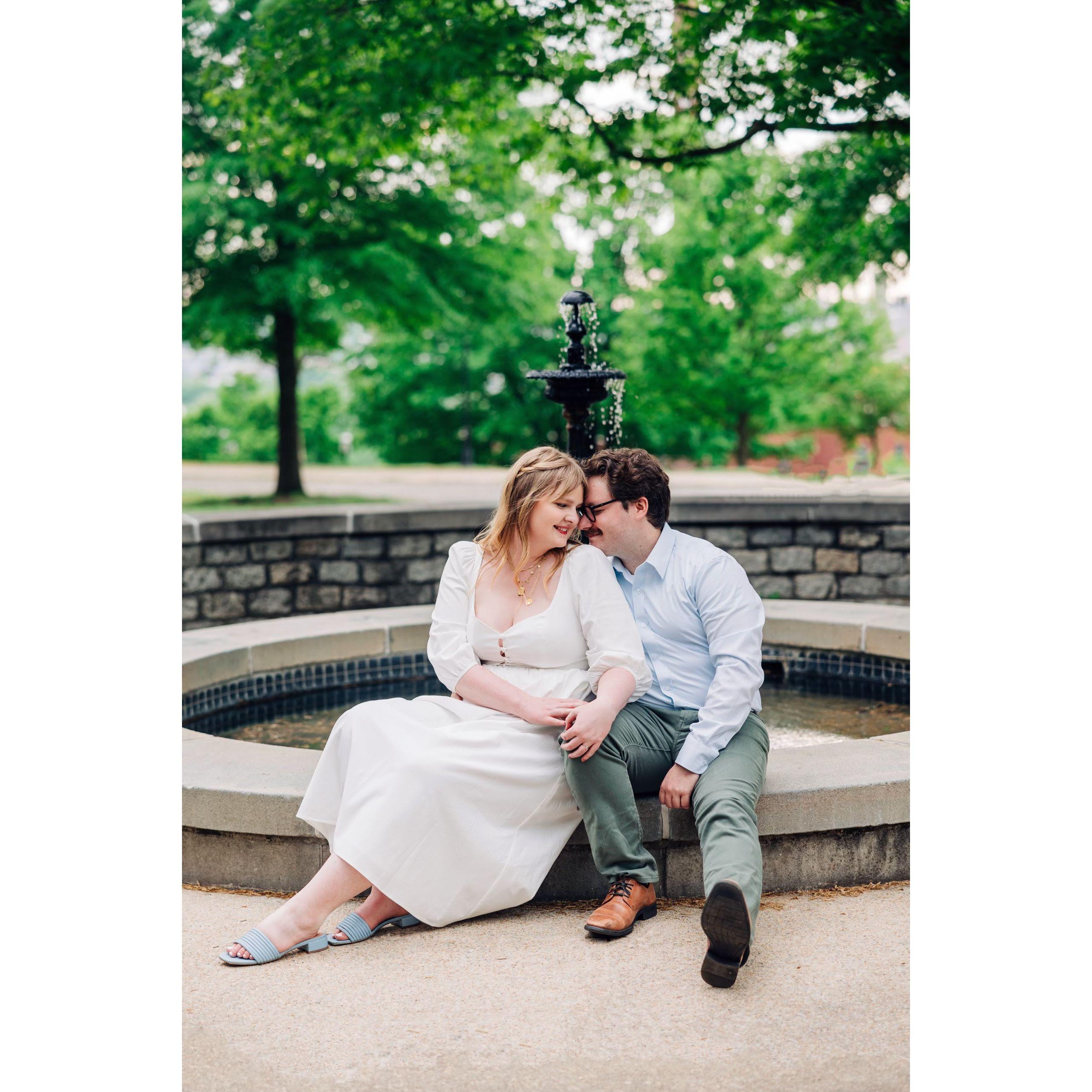 Taken by our amazing wedding photographer, Kylie Hinson Photography!