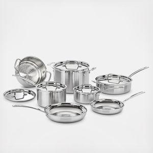 Multi Clad Pro 12-Piece Triple Ply Cookware Set | Cuisinart