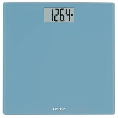 Digital Glass Bath Scale Aqua - Taylor