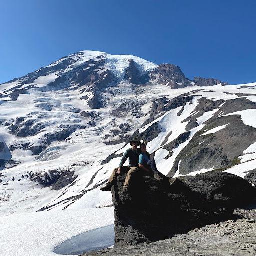 Mount Ranier. We first said "I love you" on this hike <3