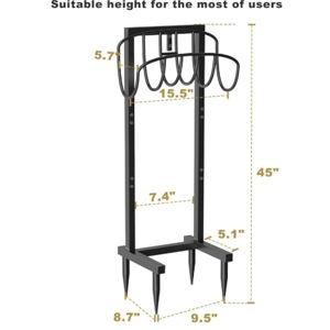 Garden Hose Holder - Black