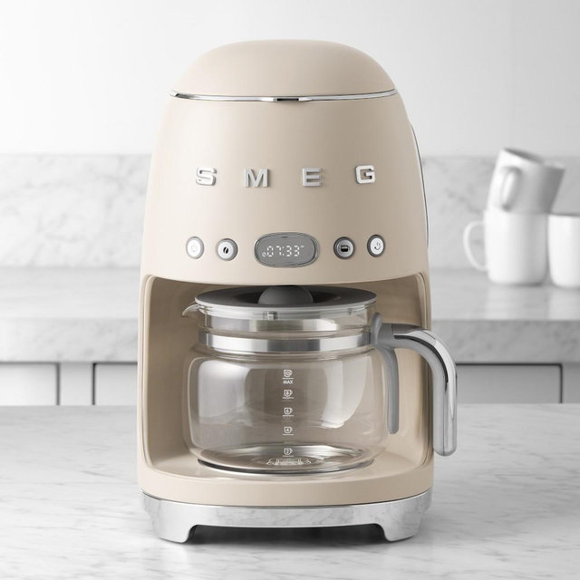 SMEG Drip Coffee Maker, Moonlight