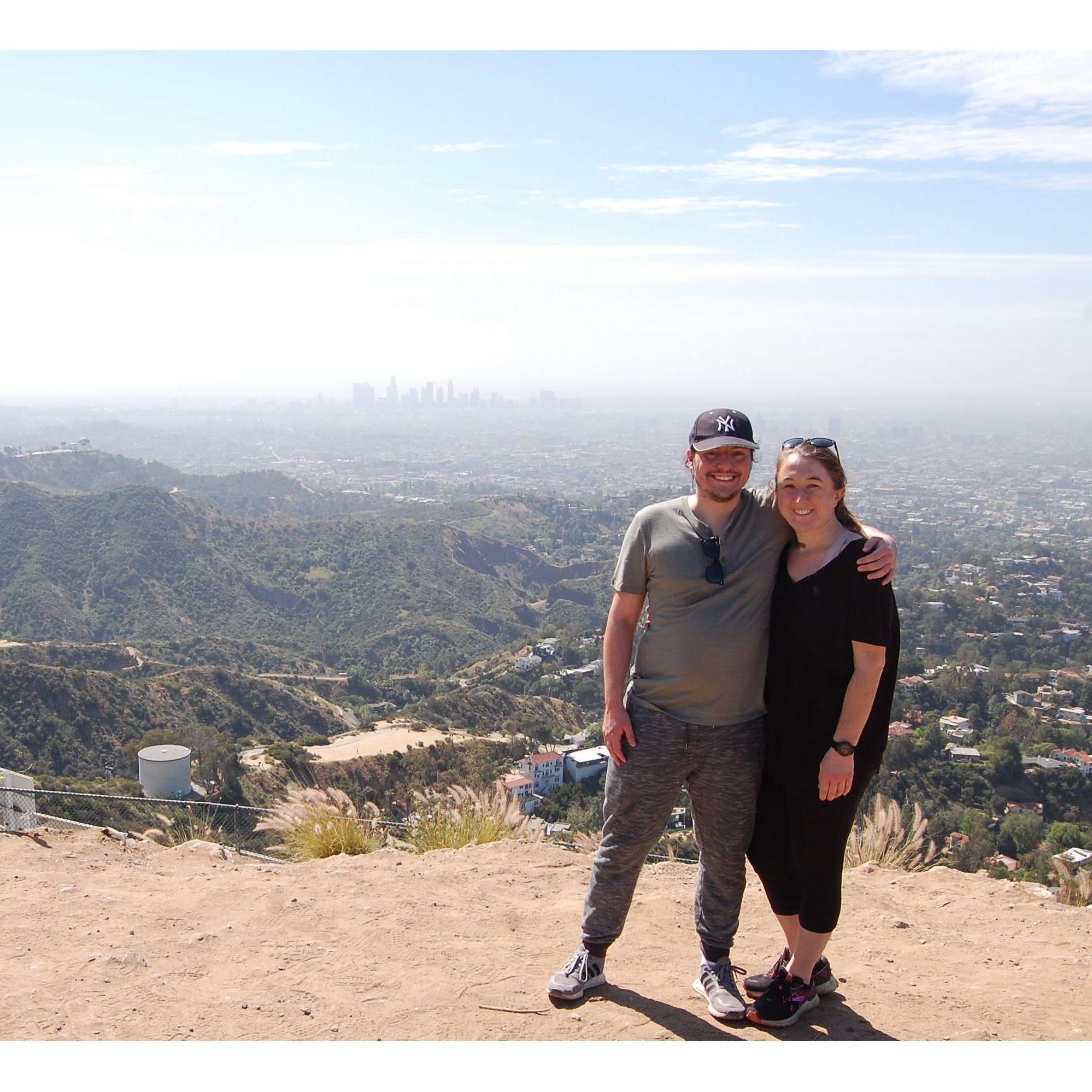 From the top of the Hollywood sign - 2022