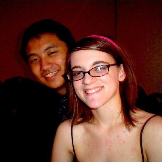 Our first high school dance as a couple.