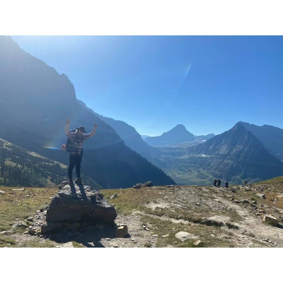 First backpacking trip together in Glacier National Park!